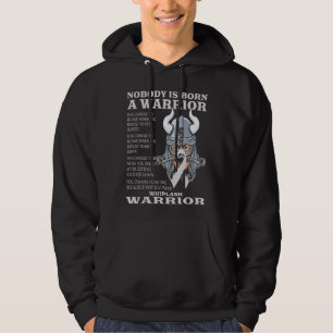 Whiplash Awareness Brain Disease Related Fighter R Hoodie