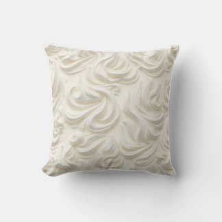 Whipped Cream pattern cushion