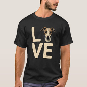 Whippet Art for Men Women Kids Whippet Dog Lover W T-Shirt