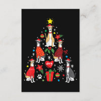 Whippet Christmas Ornament Tree Funny Dog Mum Dad