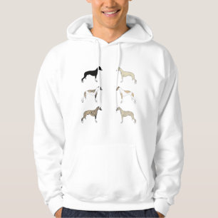 Whippet Colors Hoodie