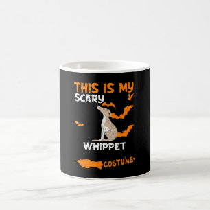 Whippet Costume Halloween Lazy Scary Dog T-Shirt Coffee Mug