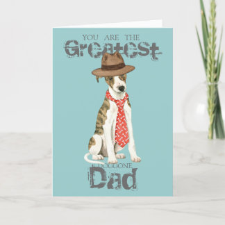 Whippet Dad Card