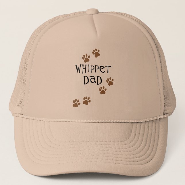 Whippet Dad for Whippet Dog Dads Trucker Hat (Front)