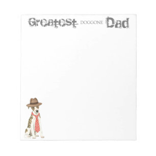 Whippet Dad Notepad