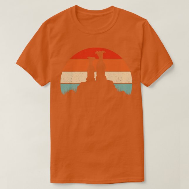 Whippet Dog 1 T-Shirt (Design Front)