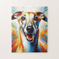 Whippet Dog Acrylic Print Dog Lover Gift