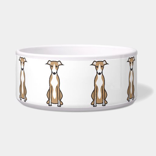 Image of Whippet Dog Cartoon