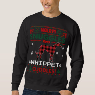 Whippet Dog Christmas Pajama Ugly Christmas Sweate Sweatshirt