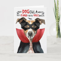 Whippet Dog Funny Count DOGcula Halloween
