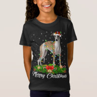 Whippet Dog Lover Matching Santa Hat Whippet Chris