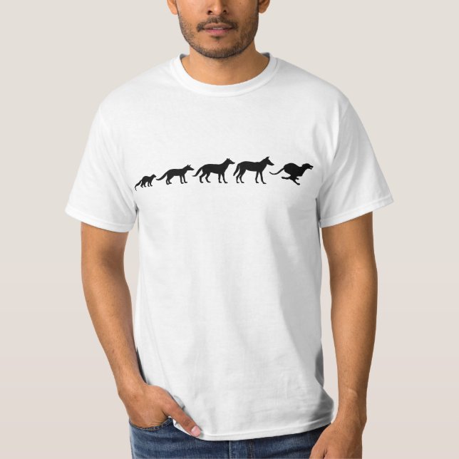 Whippet Evolution T-Shirt (Front)