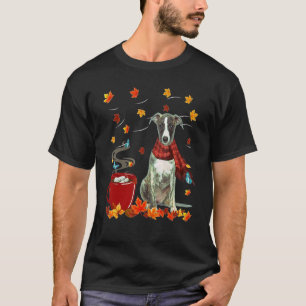Whippet Fall Chocolate Hot Dog Autumn T-Shirt