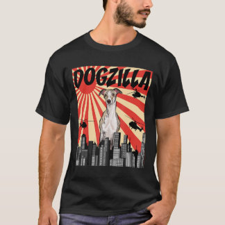 Whippet Gift | funny japanese dogzilla whippet T-Shirt