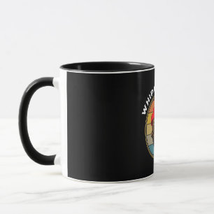 Whippet Good Funny 80s Music Dog Design Mug