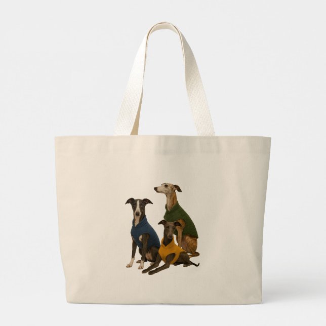 Whippet Good Large Tote Bag (Back)