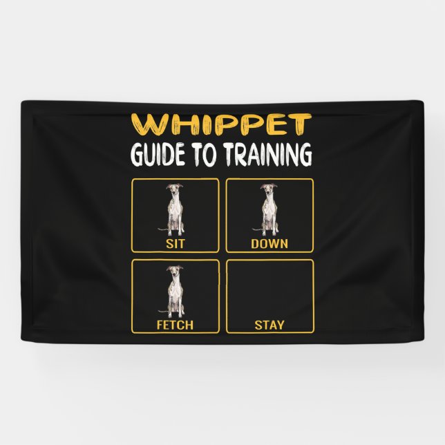 Whippet Guide To Training Dog Obedience Banner (Horizontal)
