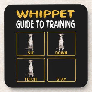 whippet guide to training dog obedience coaster