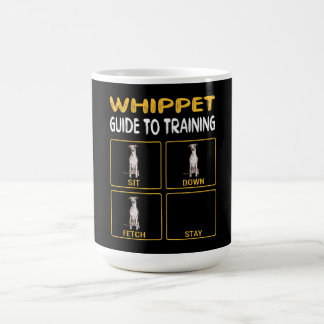 whippet guide to training dog obedience coffee mug