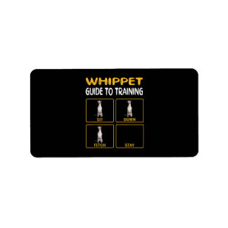 whippet guide to training dog obedience label