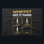 whippet guide to training dog obedience tea towel<br><div class="desc">rottweiler ,  rottweiler merch,  dog rottweilers,  rottweiler gift,  rottweiler funny,  rottweiler lover,  rottweiler dog,  rottweiler quote,  rottweiler mum,  dogs,  dog lover,  newest t-shirts</div>