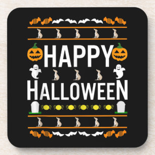 Whippet Halloween Lazy Ugly Costume Dog Tank Top Coaster
