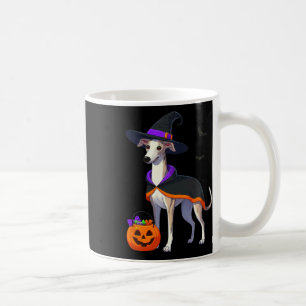 Whippet Halloween Witch Costume For Lover Dog For Coffee Mug