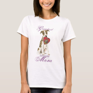 Whippet Heart Mum T-Shirt