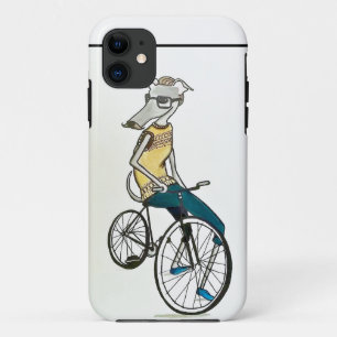 Whippet hipster (bike) iPhone 11 case