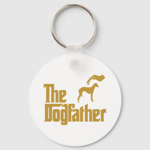 Whippet Key Ring