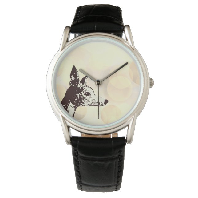Whippet Keychain Watch (Front)