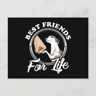 whippet lover gifts whippet lovers sweat holiday postcard