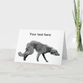 Whippet Lurcher Dog Card
