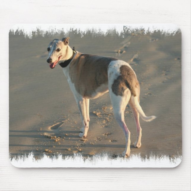 Whippet Mouse Pad (Front)