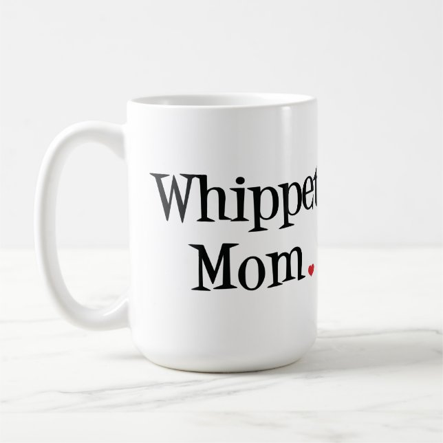 Whippet Mum Mug (Left)
