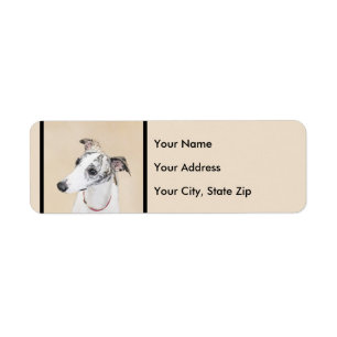 Whippet Painting - Cute Original Dog Art
