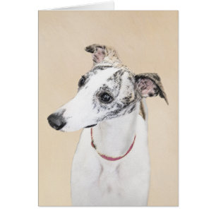 Whippet Painting - Cute Original Dog Art