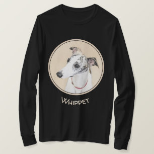 Whippet Painting - Cute Original Dog Art T-Shirt