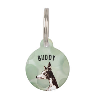 Whippet Pet Tag