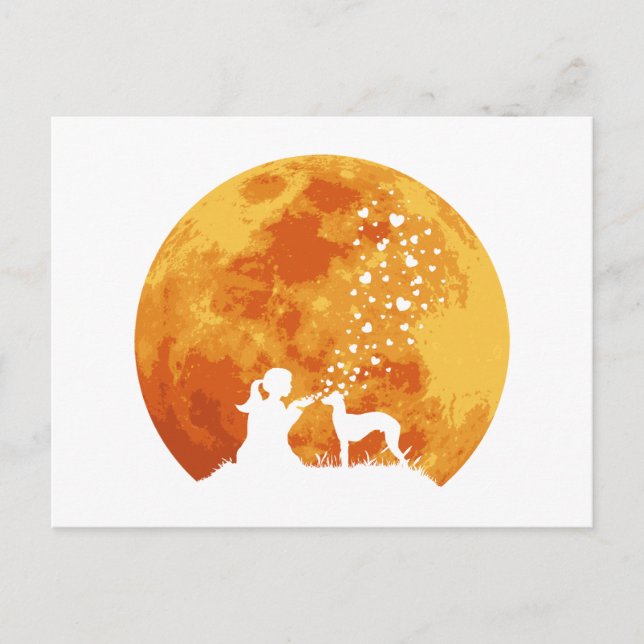 Whippet Postcard (Front)