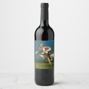 Whippet Racer Wine Label