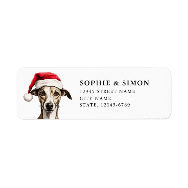 Whippet Return Address Label (Front)