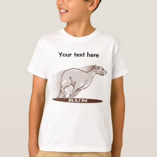 Whippet Running T-Shirt