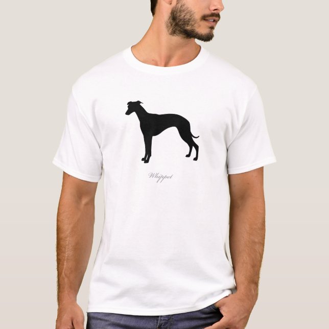 Whippet silhouette T-Shirt (Front)