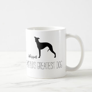 Whippet Silhouette | World's Greatest Dog Custom Coffee Mug