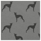 Whippet Silhouettes Pattern | Dog Lover's Grey