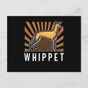 Whippet Snaphound   Dog Owner English Whippets Postcard