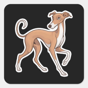 Whippet Sticker