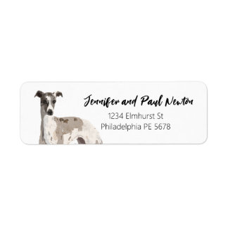 whippett return address label
