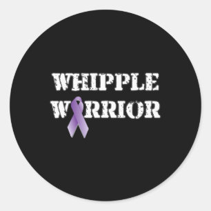 Whipple Warrior  My Battle Scars Tell A Story Classic Round Sticker